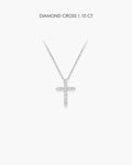 Round Diamond Cross 1.10 Carat