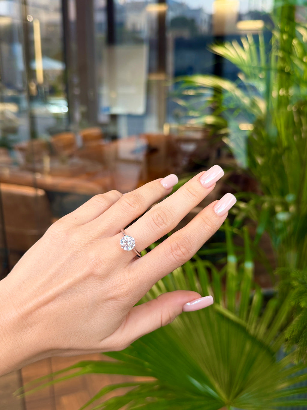 Round Solitaire Ring - 2 Carat