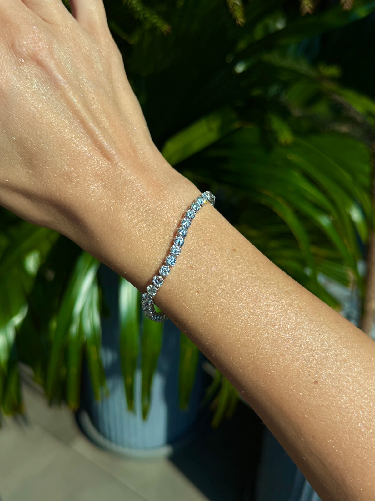 Round Diamond Tennis Bracelet - 11 Carat