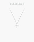 Round Diamond Cross 0.55 Carat