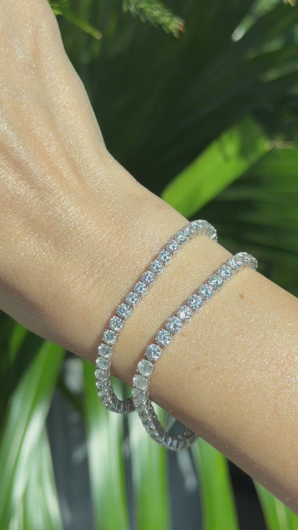 Round Diamond Tennis Bracelet - 11 Carat
