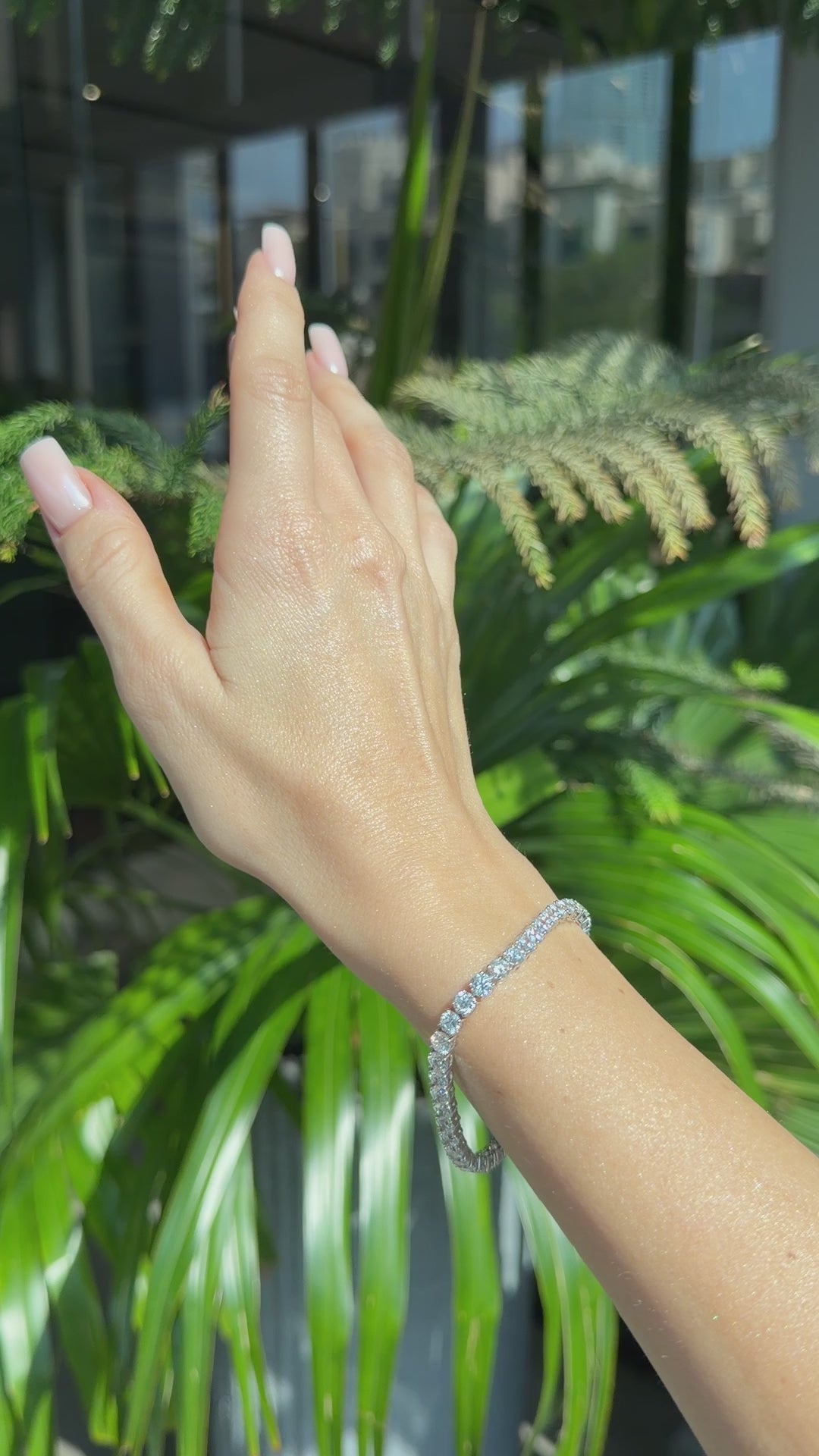 Round Diamond Tennis Bracelet - 11 Carat