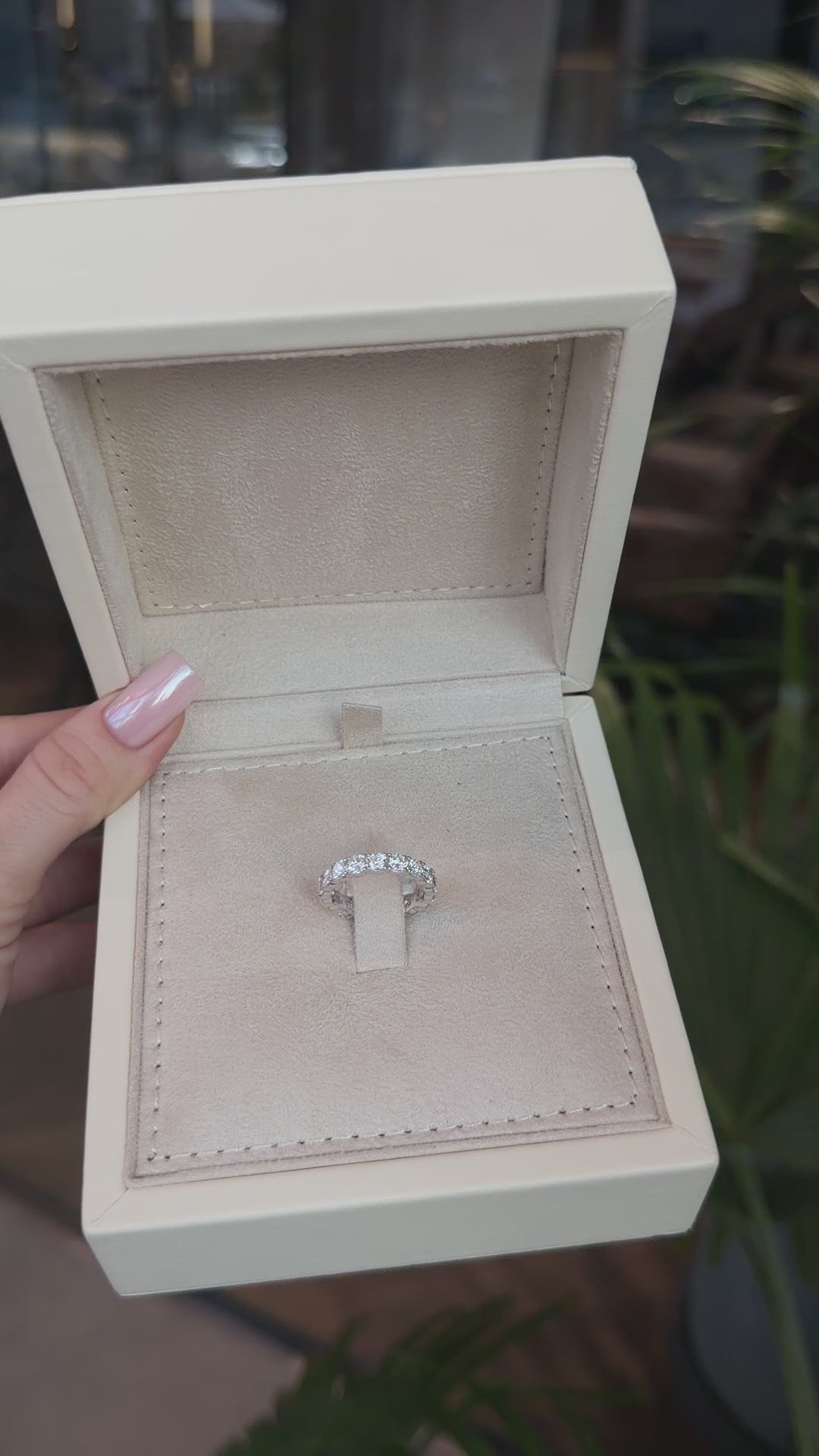 Round Diamond Eternity Ring - 3 Carat